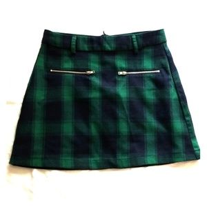 Plaid skirt